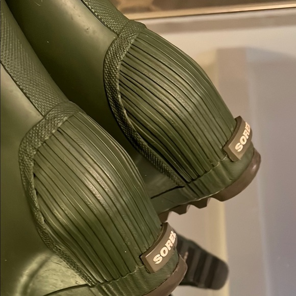 Sorel Green Joan RainWedge - Picture 3 of 7
